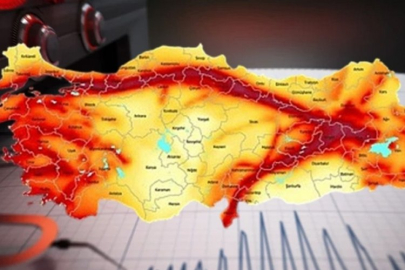 Türkiye fay hattı haritası 2025!