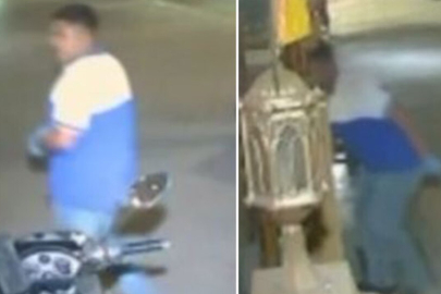 Pimi çekilmemiş el bombasını pastaneye attı!