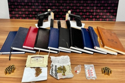 Silah ve uyuşturucu operasyonu: 2 şüpheli tutuklandı