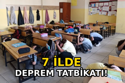 7 ilde deprem tatbikatı yapılacak