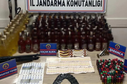 Manisa'da sahte içki operasyonu