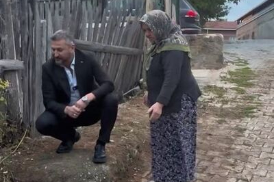 Yaşlı teyzeyle gülümseten diyalog