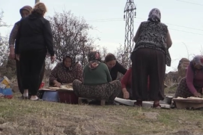 Bolu'da kadınlar "kürül" geleneğini imece usulü yaşatıyor