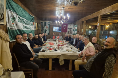 Bursasporlular Derneği aylık değerlendirme toplantısını gerçekleştirdi