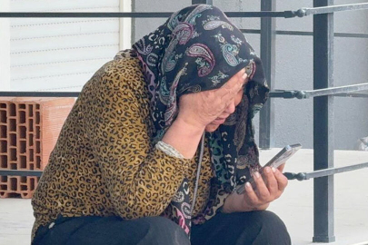 Anneyi kahreden ölüm! Evin önünde yıkıldı!