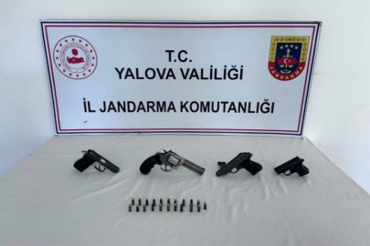 Jandarmadan silah operasyonu! Çok sayıda silah ile geçirildi, şahıs gözaltına alındı...