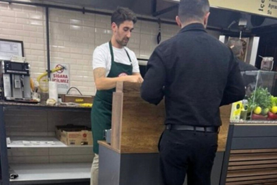 Sosyal medya bu görüntüyü konuşuyor! Yıldız adayıydı, dönerci oldu