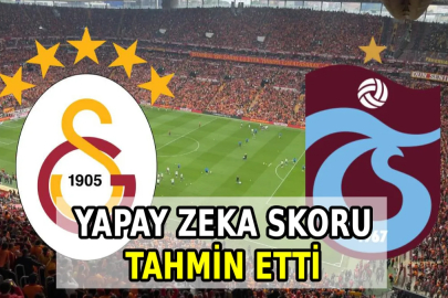 Yapay zekadan derbi tahmini: Galatasaray - Trabzonspor maçı kaç kaç biter?