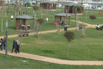 Atatürk Havalimanı Millet Bahçesi'nin açılışı yapıldı: İlk günden vatandaşlar akın etti