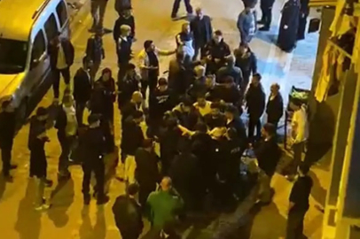 İstanbul'da düğün sonrası iki aile birbirine girdi