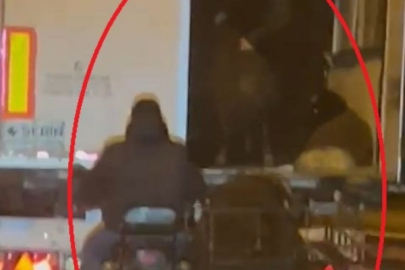 Pes dedirten soygun! Hareket halindeki tırdan koyun çaldılar...