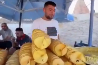 Turiste sattığı patates cipsin fiyatı öyle böyle değil