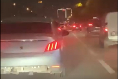 Bursa'da makas atma sevdası kazaya davetiye çıkardı! O anlar kamerada...