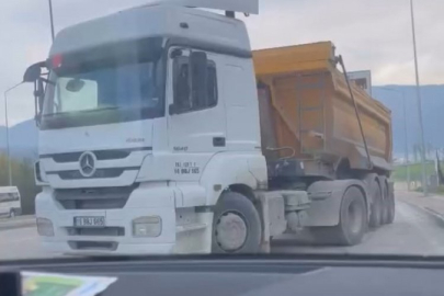 Bursa'da pes dedirten anlar! 10 dakika kaybetmemek için yaptı