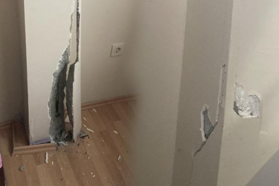 O bölge adeta kendi kendine yıkılıyor! 2 binanın daha kolonları çatladı...