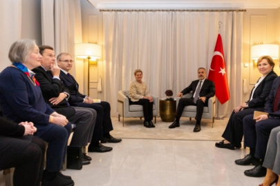 Bakan Fidan, 'Finlandiya İslam Cemaati' temsilcilerini kabul etti