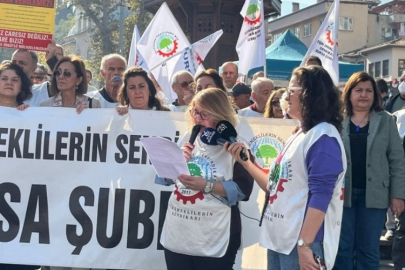 Emekliler Bursa'dan seslendi: Yoksulluk derinleşiyor