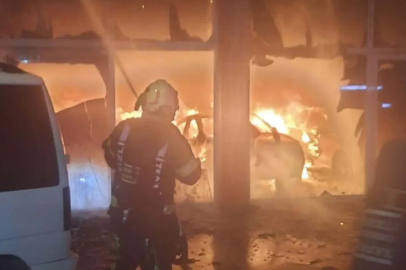 Denizli’de oto galeriyi kundaklayan şüpheli: İntikam için ateşe verdim