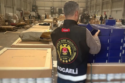 Kocaeli’de sahte yedek parça operasyonu: 15 milyon liralık malzeme ele geçirildi