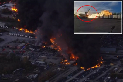 Ülkeyi ayağa kaldıran kaza kamerada!