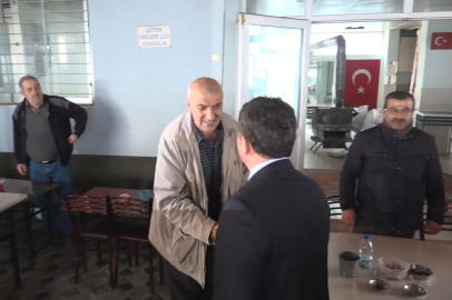 Başkan Aydın’dan Yürekleri Isıtan Buluşma