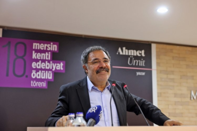 'Mersin Kenti Edebiyat Ödülü', Ahmet Ümit'in