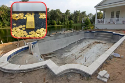 Evine havuz yaptırmak isteyen adam bahçesinde 34 Milyon TL'lik altın buldu