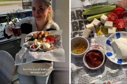 Bursa'da esnafın servis şekli sosyal medyayı ikiye böldü!