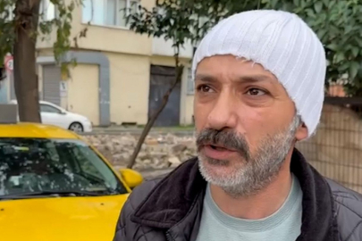 Taksi ücretini fazla bulan kadın şoförü darp etti! O anlar kamerada...