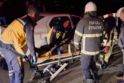 Kırıkhan'da Trafik Kazası: 4 Yaralı