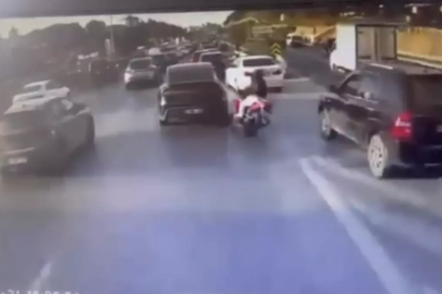 Maltepe'de Motosiklet Kazası: Sürücü Hastaneye Kaldırıldı