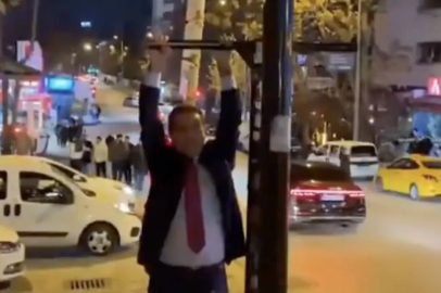 Mustafa Sarıgül, Ankara'daki viral olan Kızılay tabelasına asıldı