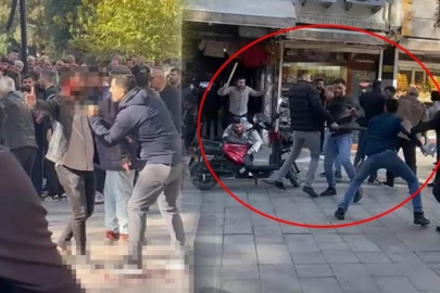 Kuyumcular birbirine girdi! Polis ateş açmak zorunda kaldı