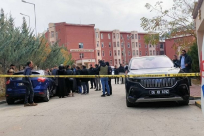 Üniversite'de kadın memuru rehin alan erkek, sorguda susma hakkını kullandı