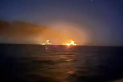 Karadeniz'de neler oluyor? Önce yangın sonra saldırı...