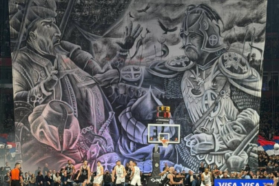 Partizan - Fenerbahçe maçındaki skandal pankart, cezasız kalmadı