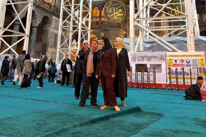 Ayasofya Restorasyonu İncelendi