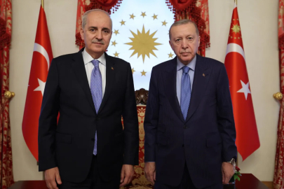 Cumhurbaşkanı Erdoğan, Numan Kurtulmuş’u kabul etti