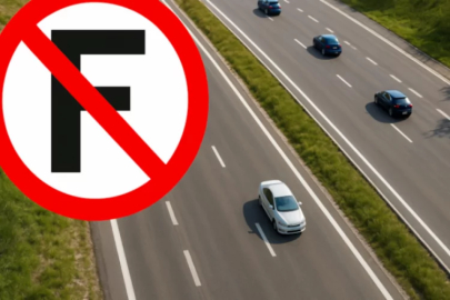 F harfli trafik levhası görenlerin kafasını karıştırdı: İşte anlamı