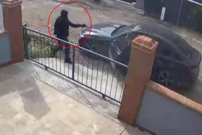 İş insanına evinin önünde silahlı saldırı!