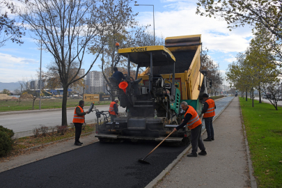 Osmangazi’de Park İçi Yollar Yenilendi