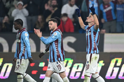 Trabzonspor'un zirve takibi, 3 puan 3 golle geldi