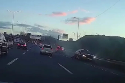 Ankara'da makas atan sürücü kazaya neden oldu