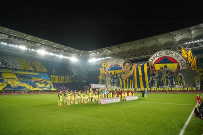 Fenerbahçe Taraftarından Maç Öncesi Görsel Şölen