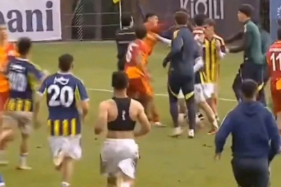 Fenerbahçe U19-Galatasaray U19 derbisinde kavga çıktı