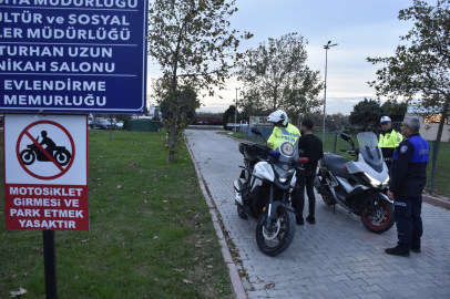 Karacabey Atatürk Kültür Parkı’na Motosikletle Giriş Tamamen Yasaklandı