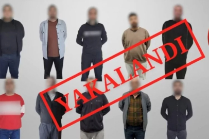 Kırmızı bültenle aranan 12 suçlu yakalandı!
