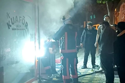 Malatya'da İş Yerinde Yangın Çıktı