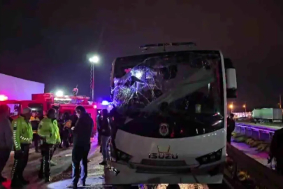 Merzifon'da Zincirleme Kaza: 23 Yaralı