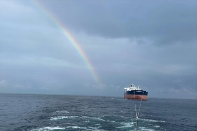 Saldırıya uğrayan "VIRAT" isimli gemi İstanbul açıklarına ulaştı